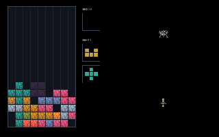 A moment of Blockfall gameplay